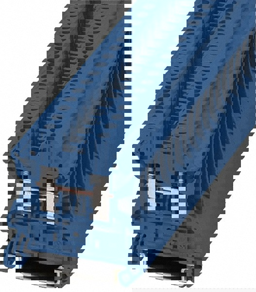 Terminal Blocks; Block Type: Passthrough ; Mounting Type: DIN Rail Mount ; Voltage: 600 V ; Amperage: 90 ; Number of Poles: 1 ; Number of Rows: 2